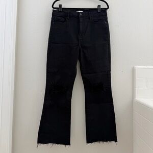 CJLA Black Kate denim distressed jeans